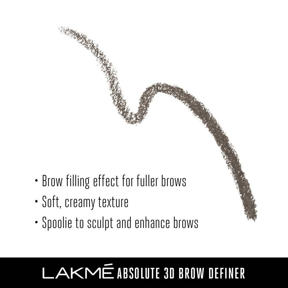 Lakme Absolute 3D Eye Brow Definer-Espresso | Grocsy