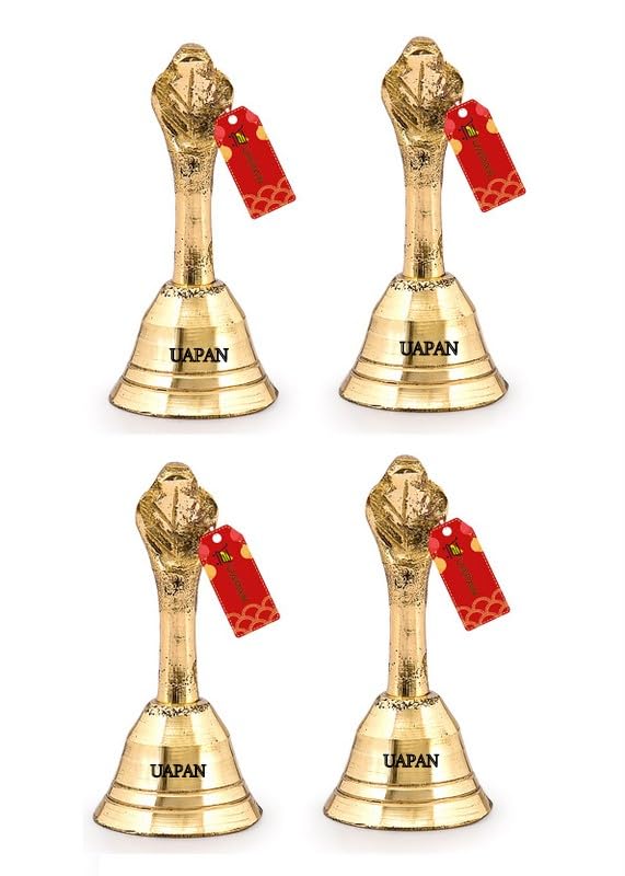 Uapan Brass Nagpari Garun Puja Bell | Grocsy