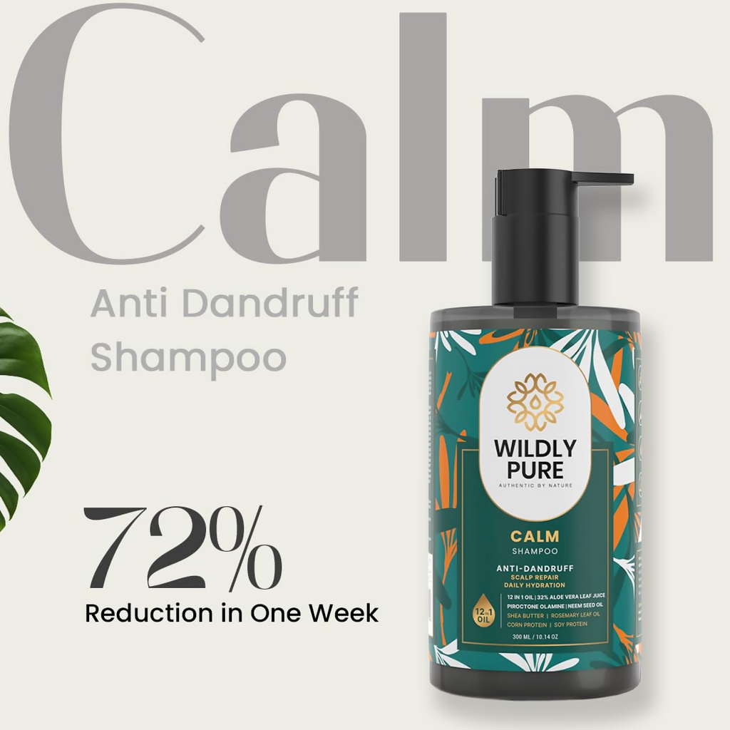 Wildly Pure Natural Anti Dandruff Shampoo | Grocsy