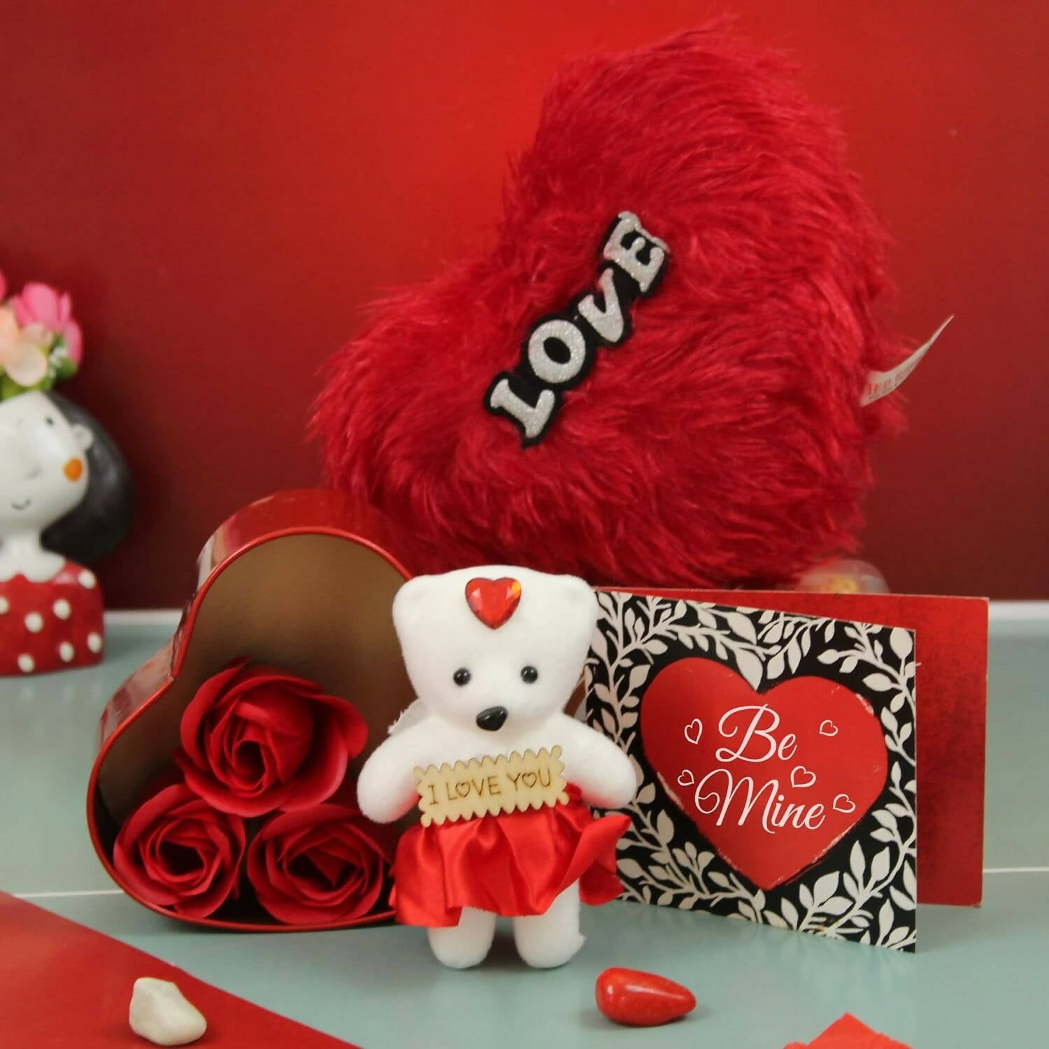 Tied Ribbons Valentine's Day Gifts Combo | Grocsy