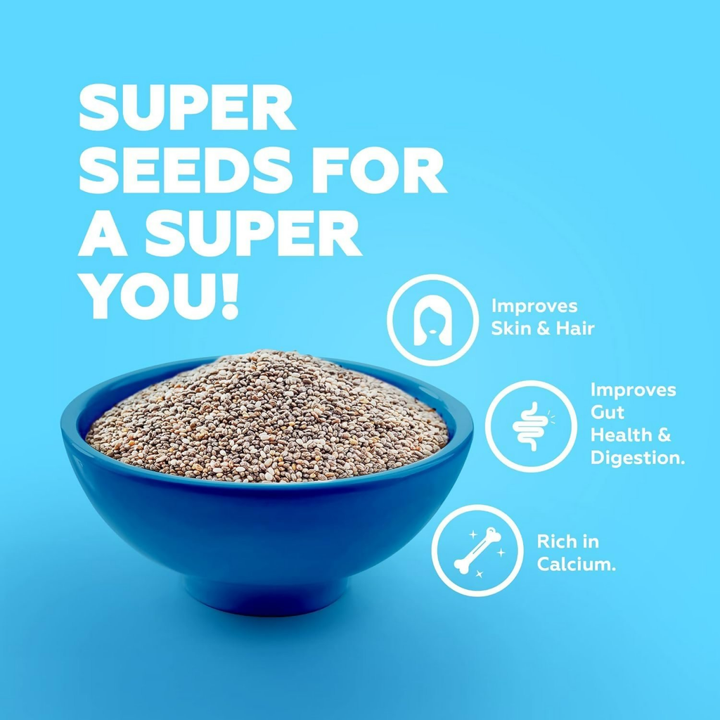 Yoga Bar Seeds Combo – Chia, Flax, Sunflower & Pumpkin Seeds | Grocsy