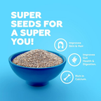 Yoga Bar Seeds Combo – Chia, Flax, Sunflower & Pumpkin Seeds | Grocsy