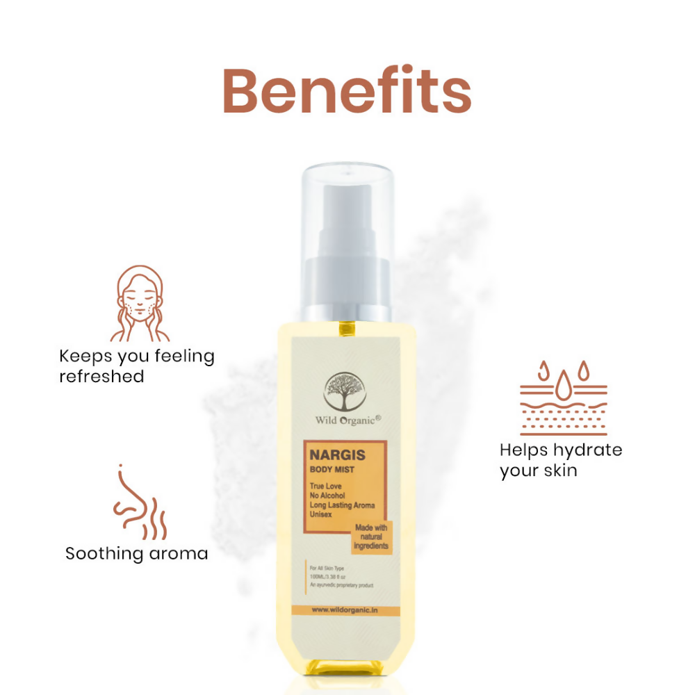 Wild Organic Nargis Body Mist | Grocsy