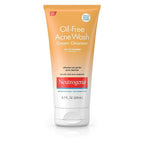 Neutrogena Oil-Free Acne Wash Cream Cleanser | Grocsy