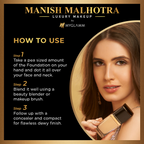 MyGlamm Manish Malhotra Beauty Skin Awakening Foundation - Warm Mocha | Grocsy