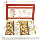 Ghasitaram Assorted Box Of Barfis, Dryfruit Sweets | Grocsy