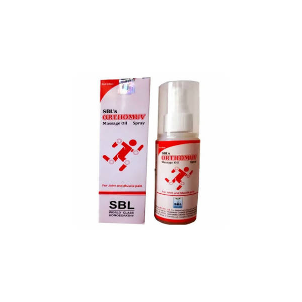 SBL Homeopathy Orthomuv Massage Oil Spray | Grocsy