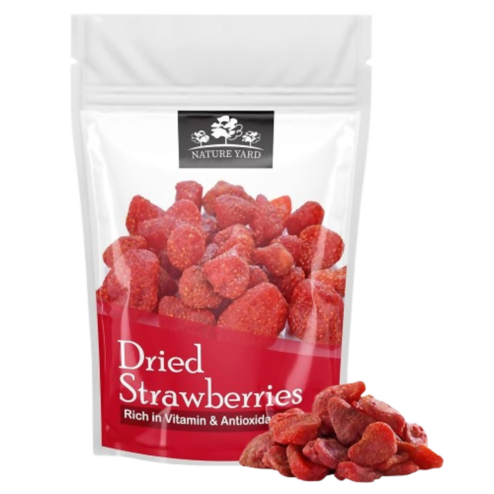 Nature Yard Dried Strawberries | Grocsy