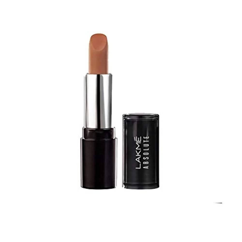 Lakme Absolute Matte Revolution Lip Color Brazen Caramel | Grocsy