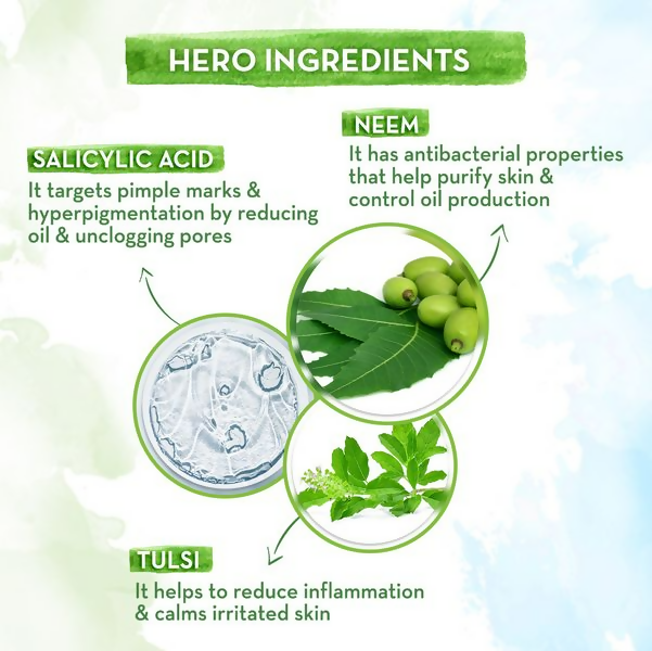 Mamaearth Neem Pimple Care Face Wash | Grocsy