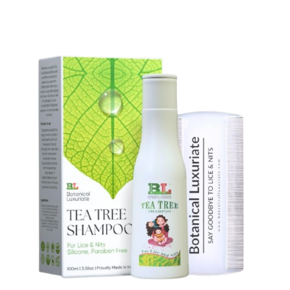 Botanical Luxuriate Tea Tree Anti Lice and Nits Shampoo | Grocsy