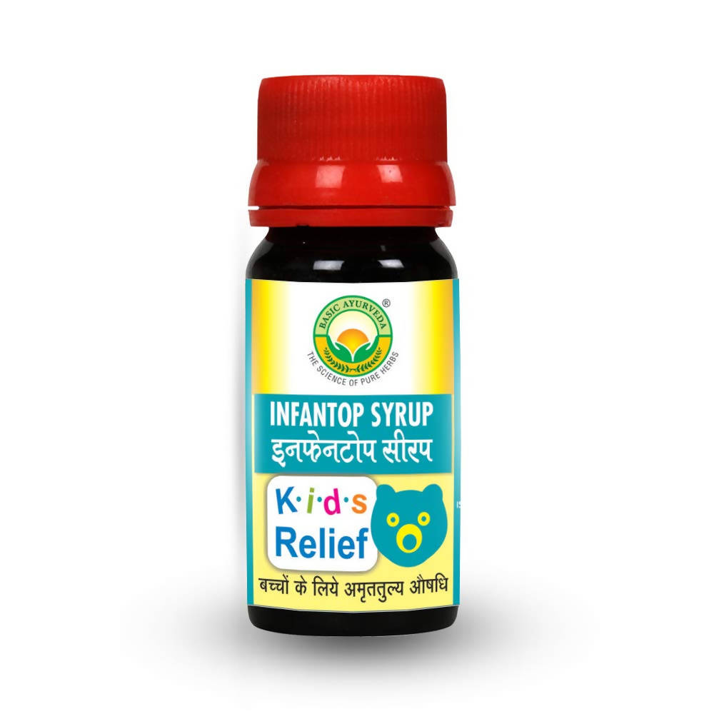 Basic Ayurveda Infantop Syrup Kids Relief | Grocsy