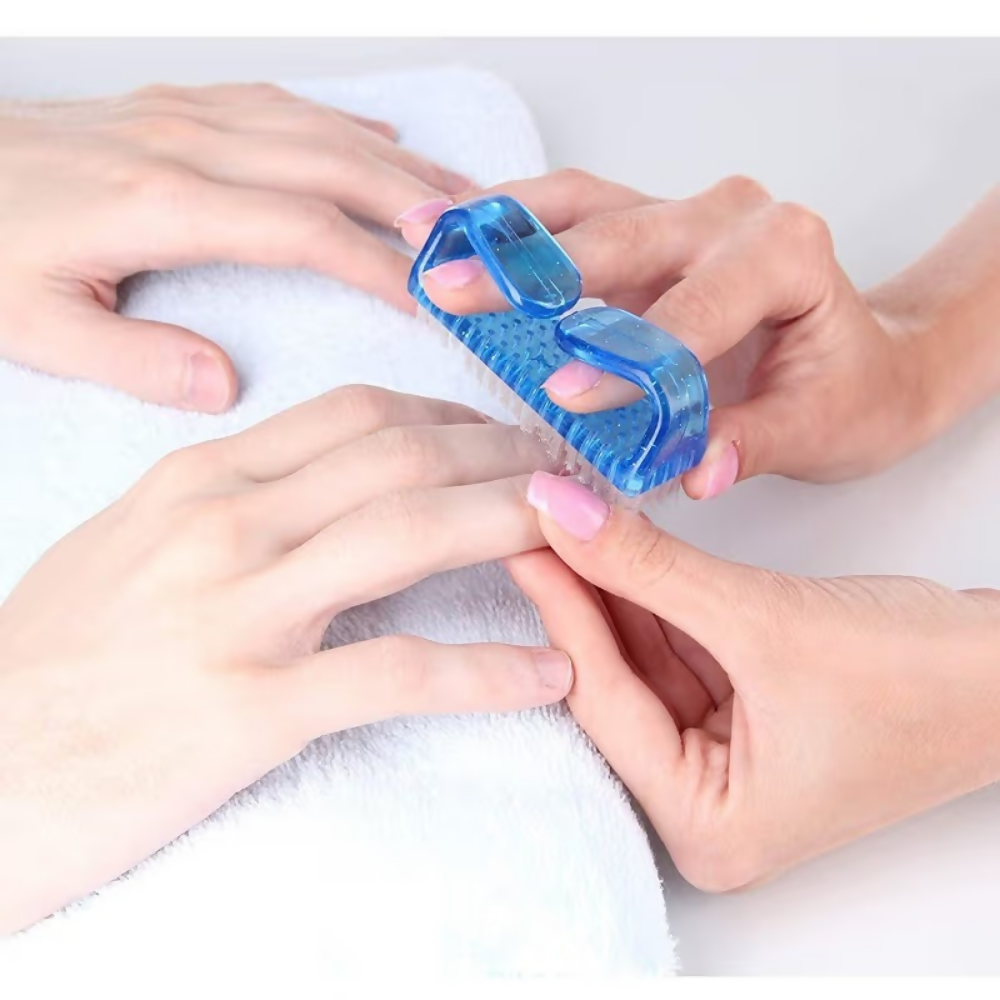 Bronson Professional Handle Grip Nail Brush Fingernail Pedicure Scrub Foot Brush | Grocsy