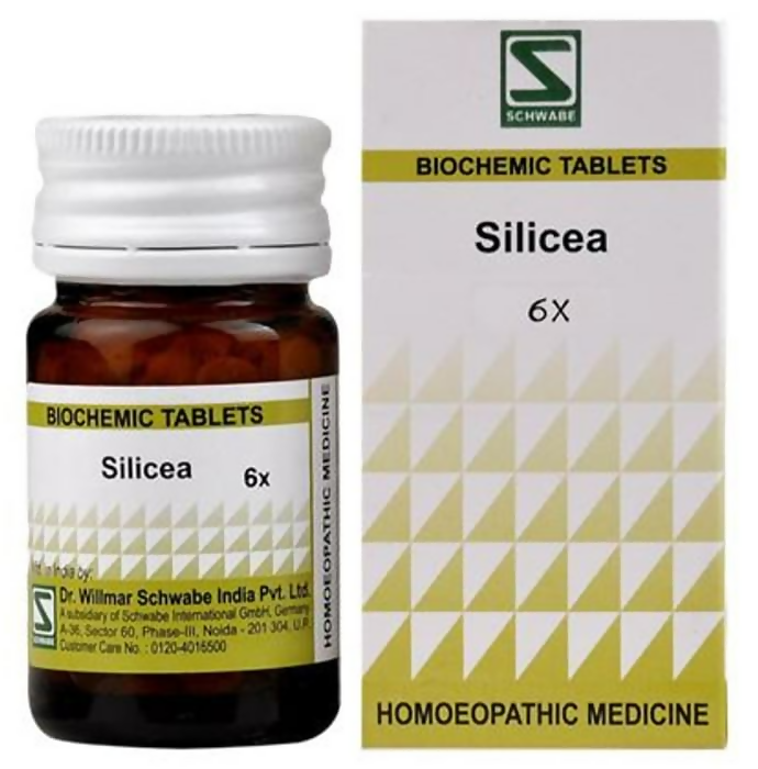 Dr. Willmar Schwabe India Silicea Biochemic Tablets | Grocsy