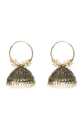 Mominos Fashion Johar Kamal Latest Designer Golden Color Jhumkas