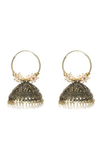 Mominos Fashion Johar Kamal Latest Designer Golden Color Jhumkas