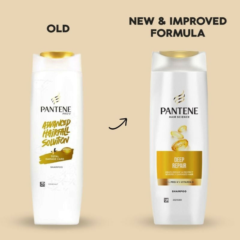 Pantene Advanced Hair Fall Solution Total Damage Care Shampoo | Grocsy