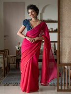 Suta Multi Color Woven Design Pure Cotton Saree | Grocsy