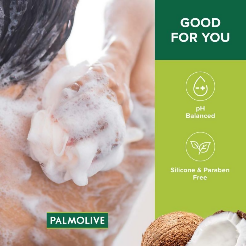 Palmolive Coconut & Jojoba Butter Coconut Joy, Exfoliating & Moisturizing Body Wash | Grocsy
