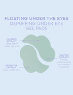 Florence by Mills Floating Under The Eyes Depuffing Eye Gel Pads | Grocsy