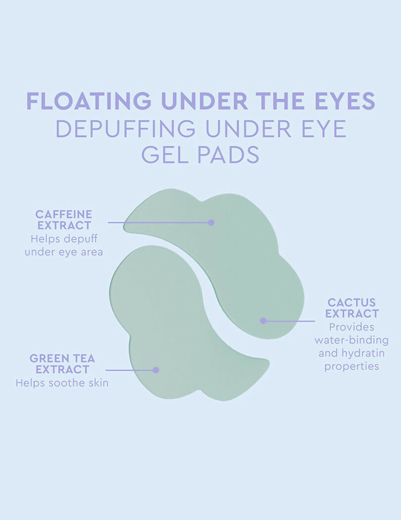 Florence by Mills Floating Under The Eyes Depuffing Eye Gel Pads | Grocsy