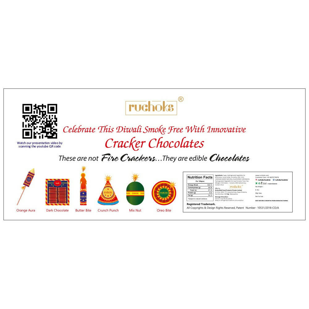 Dibha Ruchoks Diwali Premium Chocolate Gift Pack | Grocsy