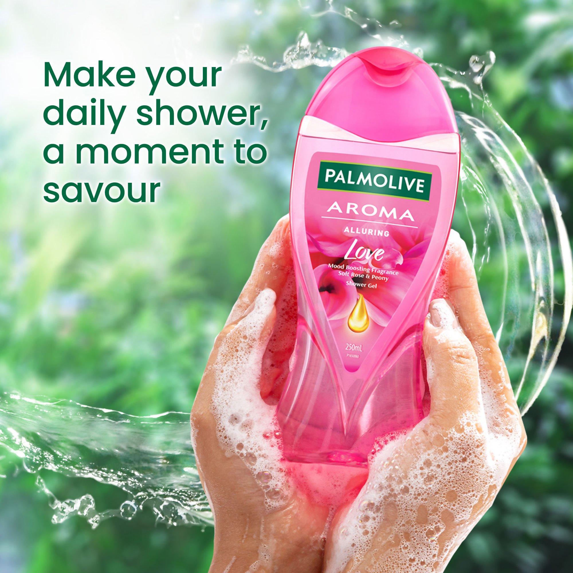 Palmolive Aroma Alluring Love Body Wash With Soft Rose & Peony | Grocsy