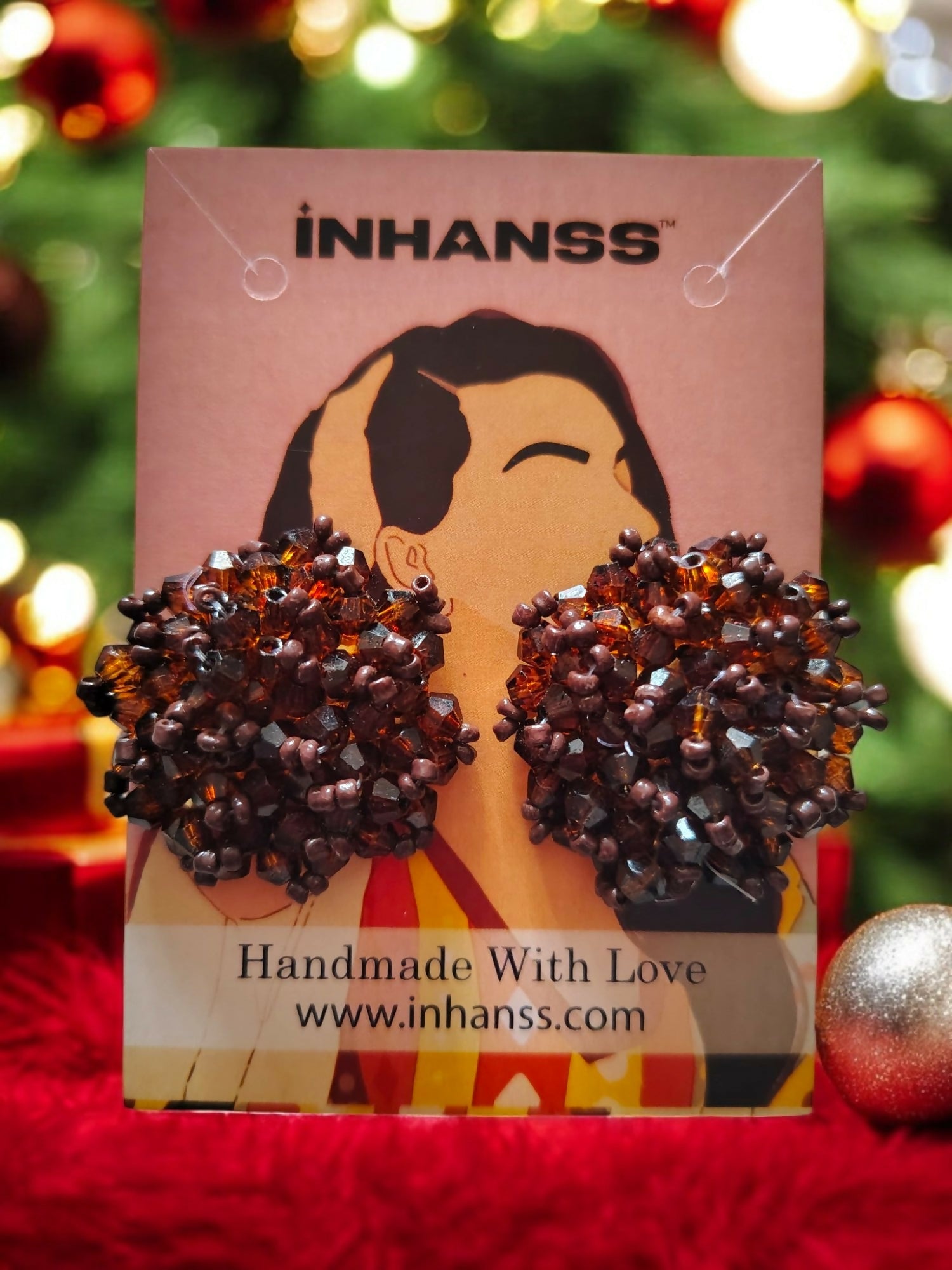 Inhanns Premium Everyday Studs - Coffee | Grocsy