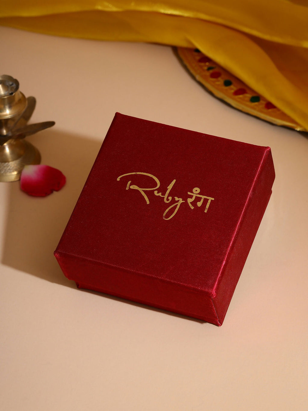 Ruby Raang Golden Ring | Grocsy