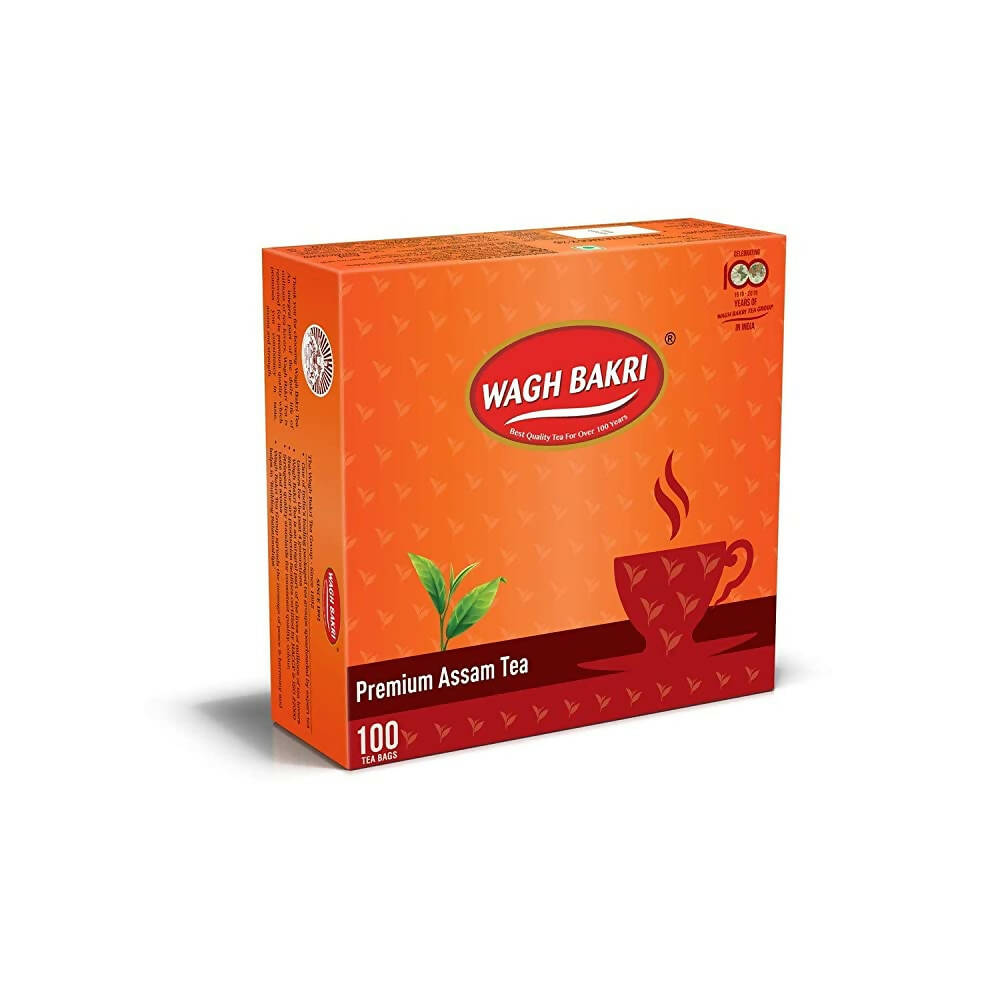 Wagh Bakri Premium Assam Tea Bags | Grocsy