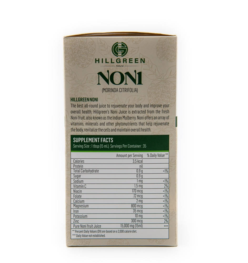 Hillgreen Natural Noni Juice | Grocsy