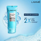 Lakme Micellar Pure Facewash For Deep Pore Cleanse | Grocsy