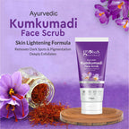 Globus Naturals Ayurvedic Kumkumadi Skin Lightening Face Scrub | Grocsy