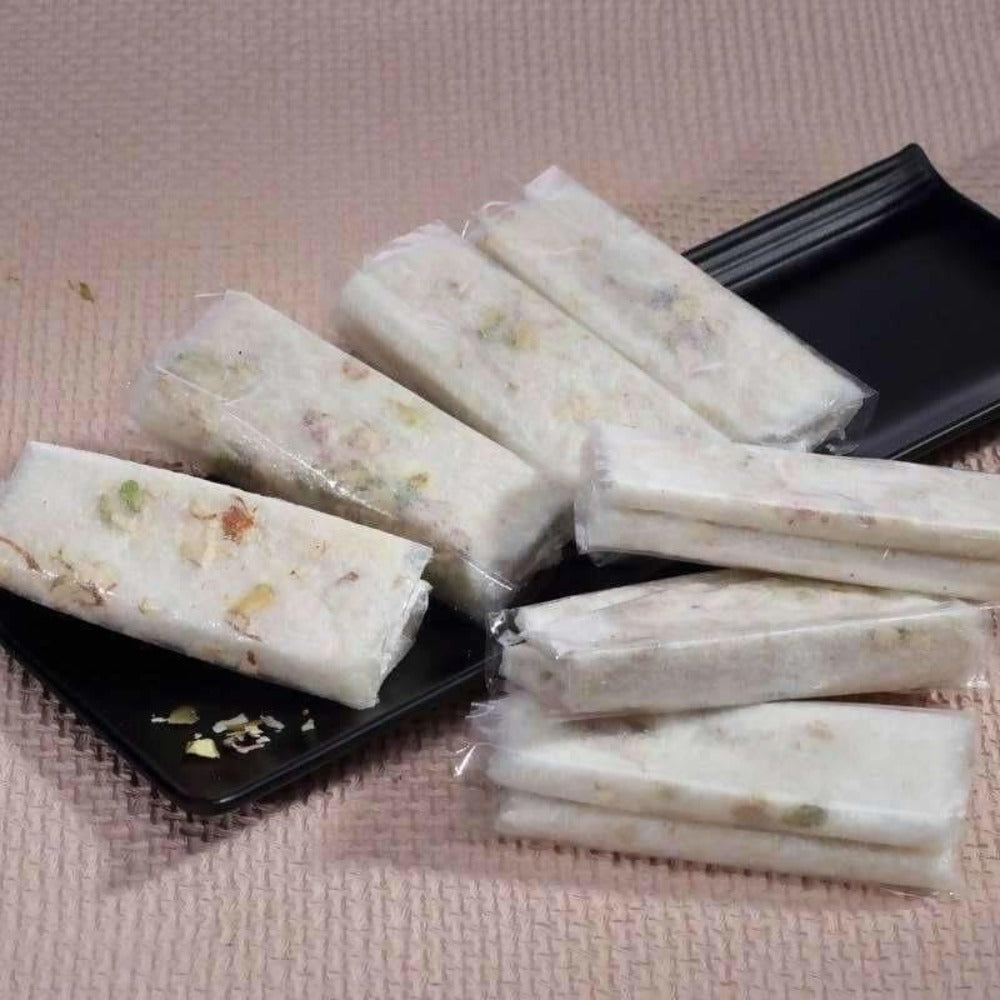 Dry Fruit Edible Rice Paper Sweet / Dry Fruit Pootharekulu | Grocsy