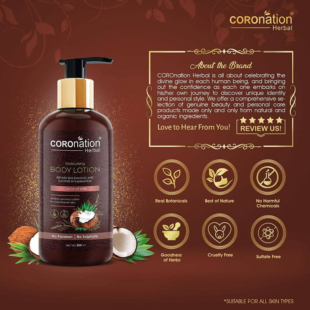 Coronation Herbal Coconut Milk Body Lotion | Grocsy