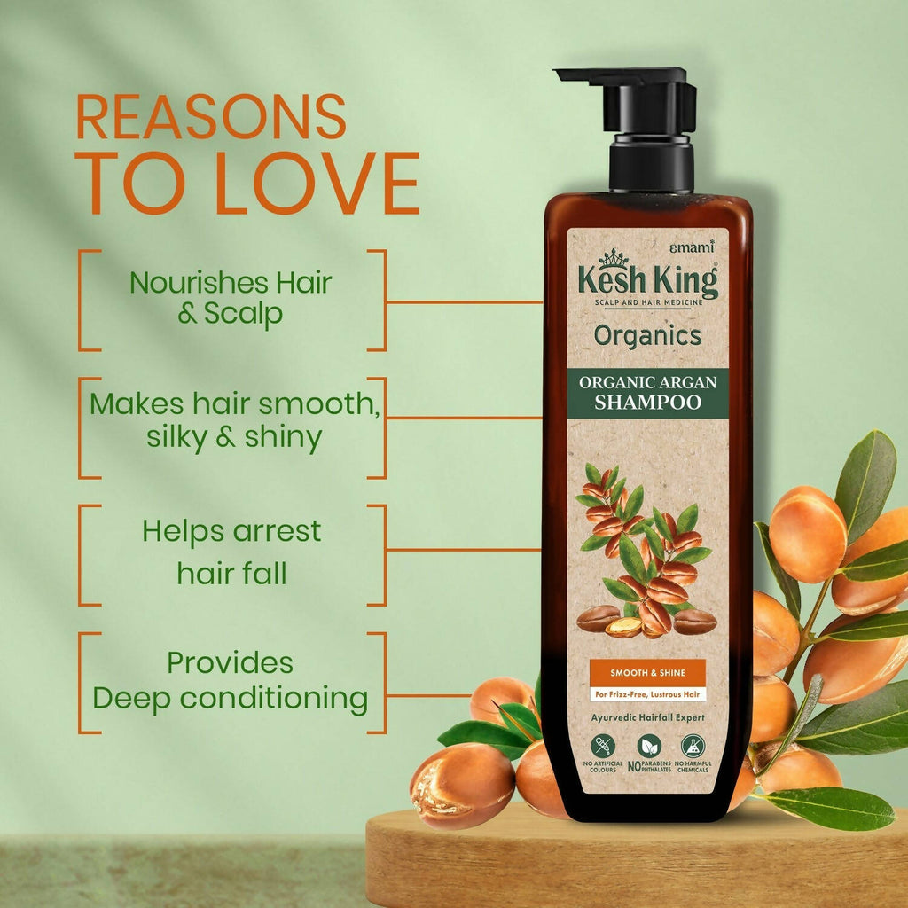 Kesh King Organics Argan Shampoo | Grocsy