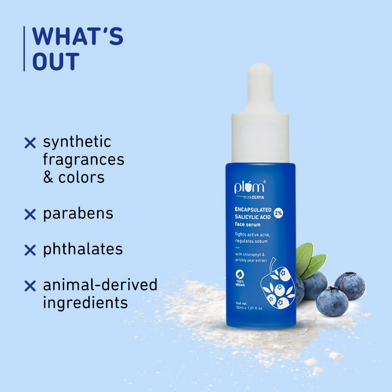 Plum 2% Encapsulated Salicylic Acid Face Serum | Grocsy