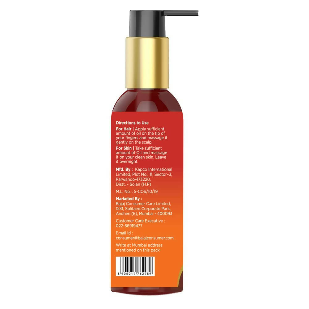 Bajaj 100% Pure Castor Oil | Grocsy