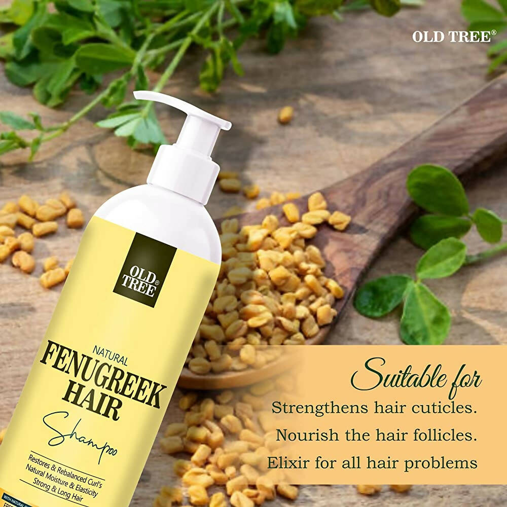 Old Tree Fenugreek Hair Shampoo for Strong & Long Hair | Grocsy