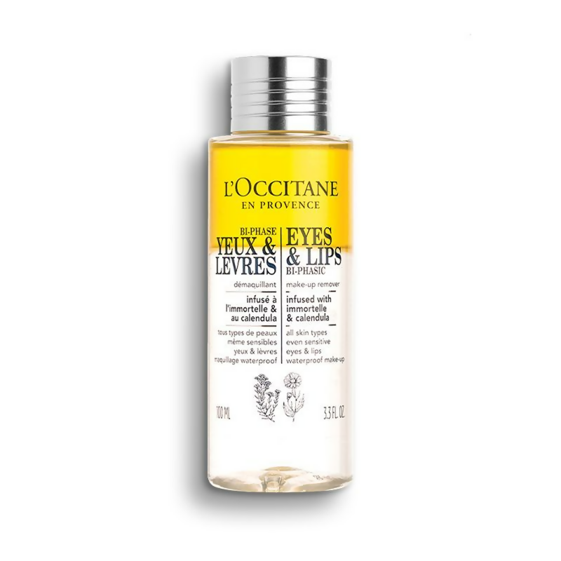 L'Occitane Bi-Phasic Make-Up Remover For Eyes Lip | Grocsy