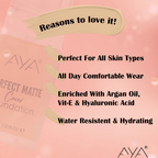 AYA Perfect Matte Cover Foundation - 02 Beige | Grocsy