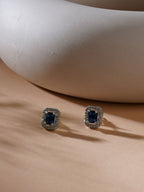 stone stud (Blue) - Ruby Raang | Grocsy