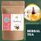 Satvi Wellness Sariva Tea Ananthamool Sariba Herbal Tea Bags | Herbal Tea | Grocsy