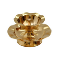 Bhimonee Decor Pure Brass Nanda Akhand Jyoth Table Diya | Grocsy