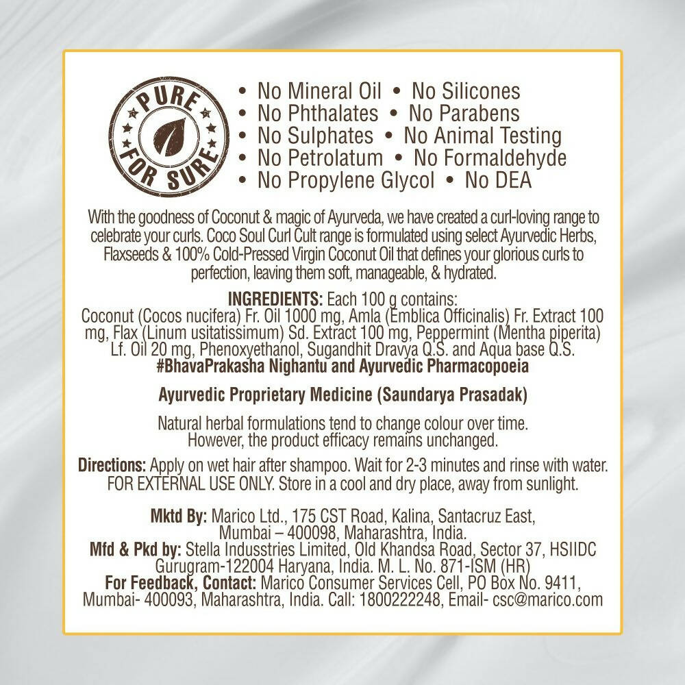 Coco Soul Curl Cult Nourishing Conditioner | Grocsy