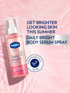 Vaseline Daily Hydration Combo - Gluta Hya Serum-In-Lotion & Daily Bright Body Serum Spray | Grocsy