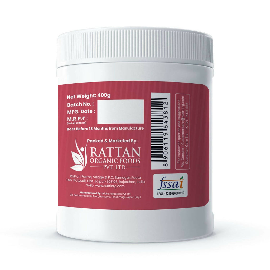 Nutriorg Protein Plus Strawberry Flavor Powder | Grocsy