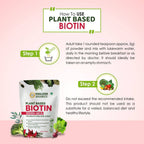 Himalayan Organics Plant-Based Biotin 10000mcg (from Sesbian Grandiflora) | Grocsy
