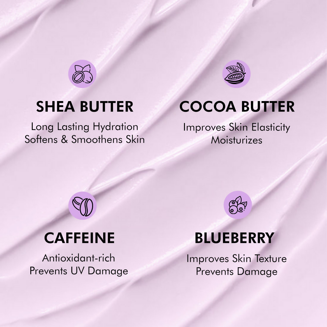 mCaffeine Blueberry Swirl Deep Moisturizing Body Butter | Grocsy