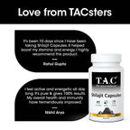TAC - The Ayurveda Co. SJ Capsules for Men | Grocsy